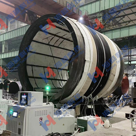 【中頻感應加熱器應用】工件外徑4624mm，