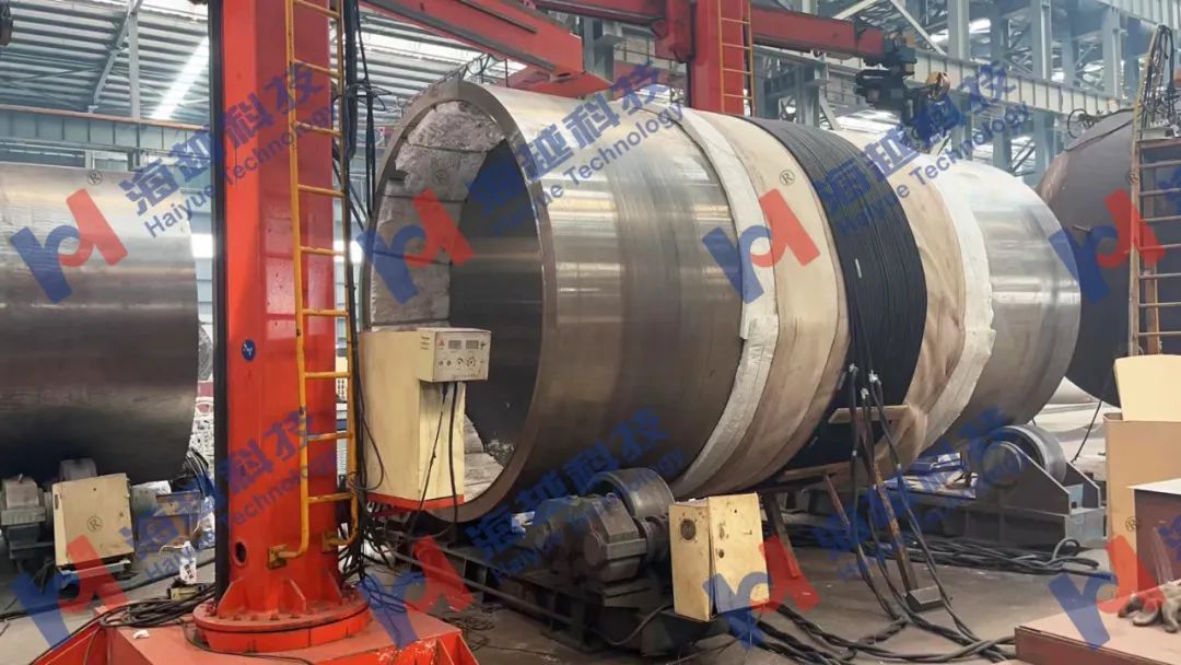 直徑2700mm，壁厚110mm，熱處理溫度690±14℃