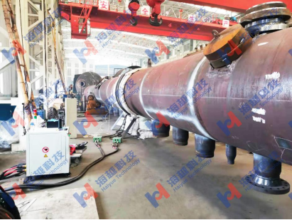 直徑1800mm，壁厚60mm，熱處理溫度665±10℃